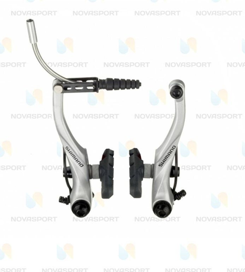 Тормоз V-BRAKE Shimano Alivio передний T4010 S70С серебро EBRT4010FX41SSP