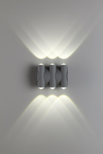 358567 STREET NT21 374 темно-серый Ландшафтный настенный светильник IP54 LED 4000K 6W 85-265V CALLE