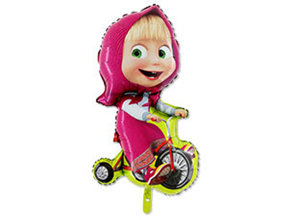 Маша на велосипеде