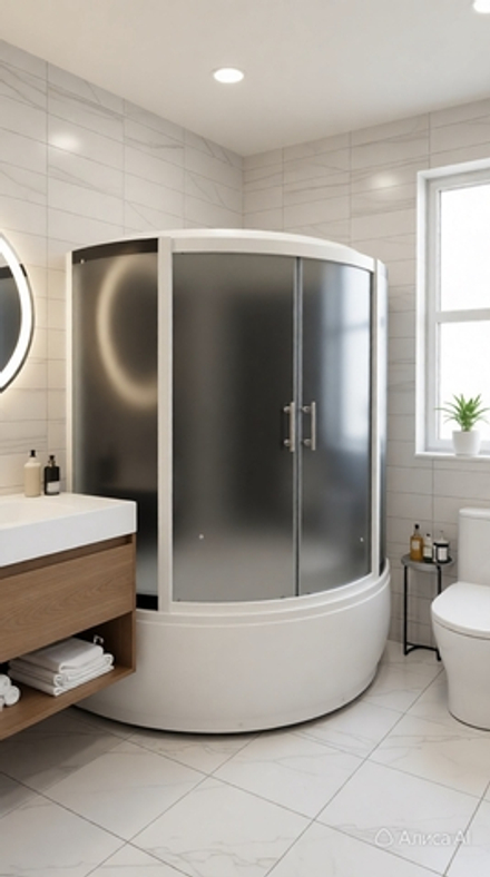 Кабина душевая AquAvipi 135х135х217 см. (по внешним габаритам).