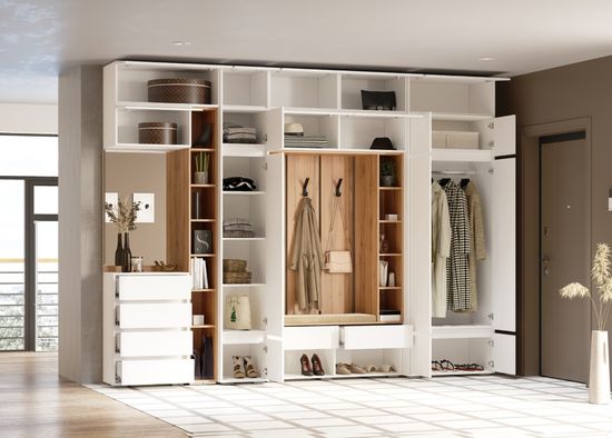 Шкаф-антресоль ПРАГА № 4