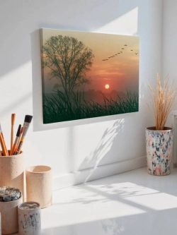 Картина на стену 40 X 50 Пейзаж закат