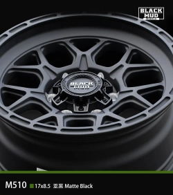 Диск колёсный литой BLACK MUD M510C R17 8,5 ET0 Black matte
