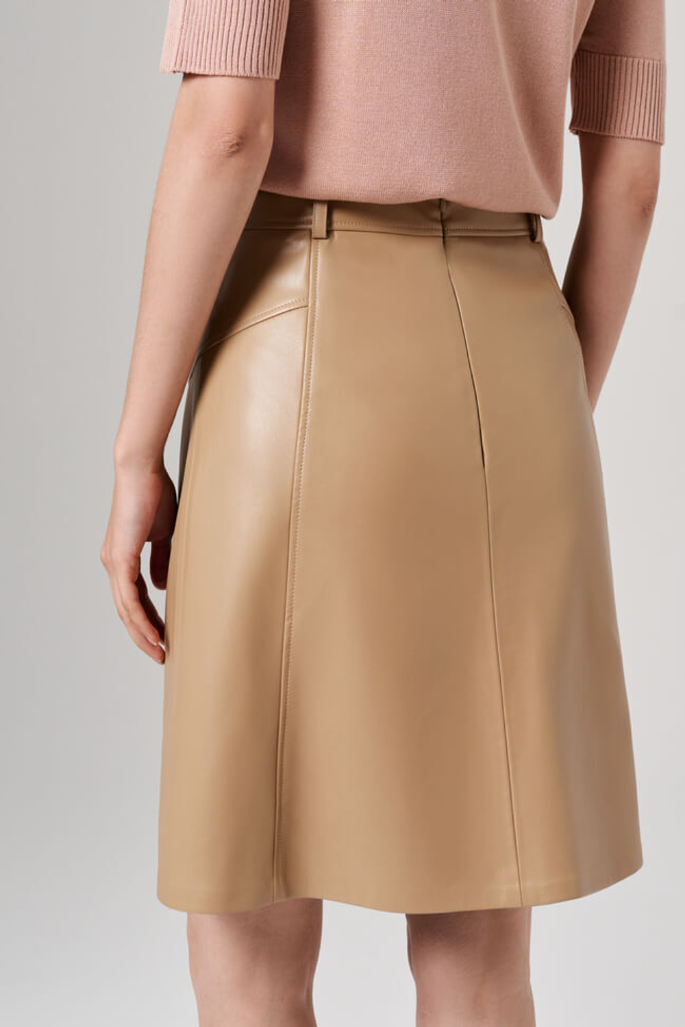 4864 Юбка женская (бежевый)