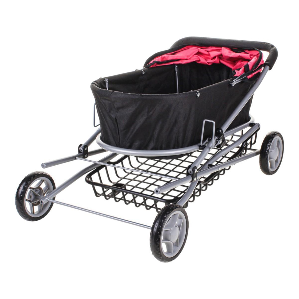 Коляска для куклы лежачая, коробка FL8127加强版