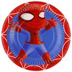 Тарелки бумажные «Человек-паук», 18 см, 6 шт