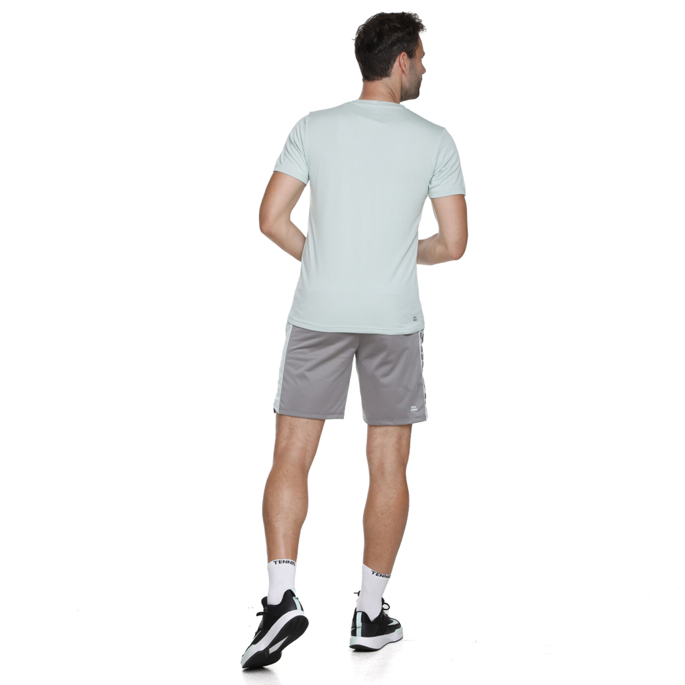 Мужское теннисное поло BIDI BADU Ted Tech T-Shirt Men - Turquoise, Grey