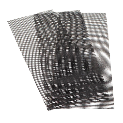 31-8-222 Сетка абразивная карбид кремния основа - стекловолокно  Р220 115х280мм 3шт.