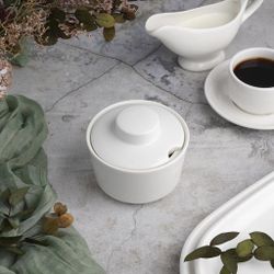 Сахарница 9,5*8 см белая фарфор P.L. Proff Cuisine [4]