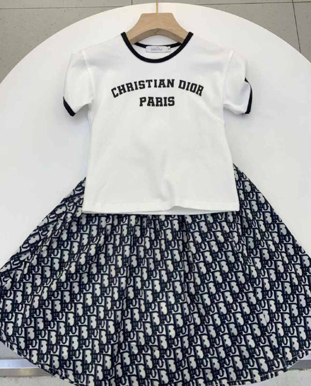 Детская юбочка и футболка Christian Dior