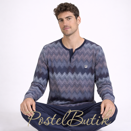 Пижама мужская Massana 158 Blue P711328