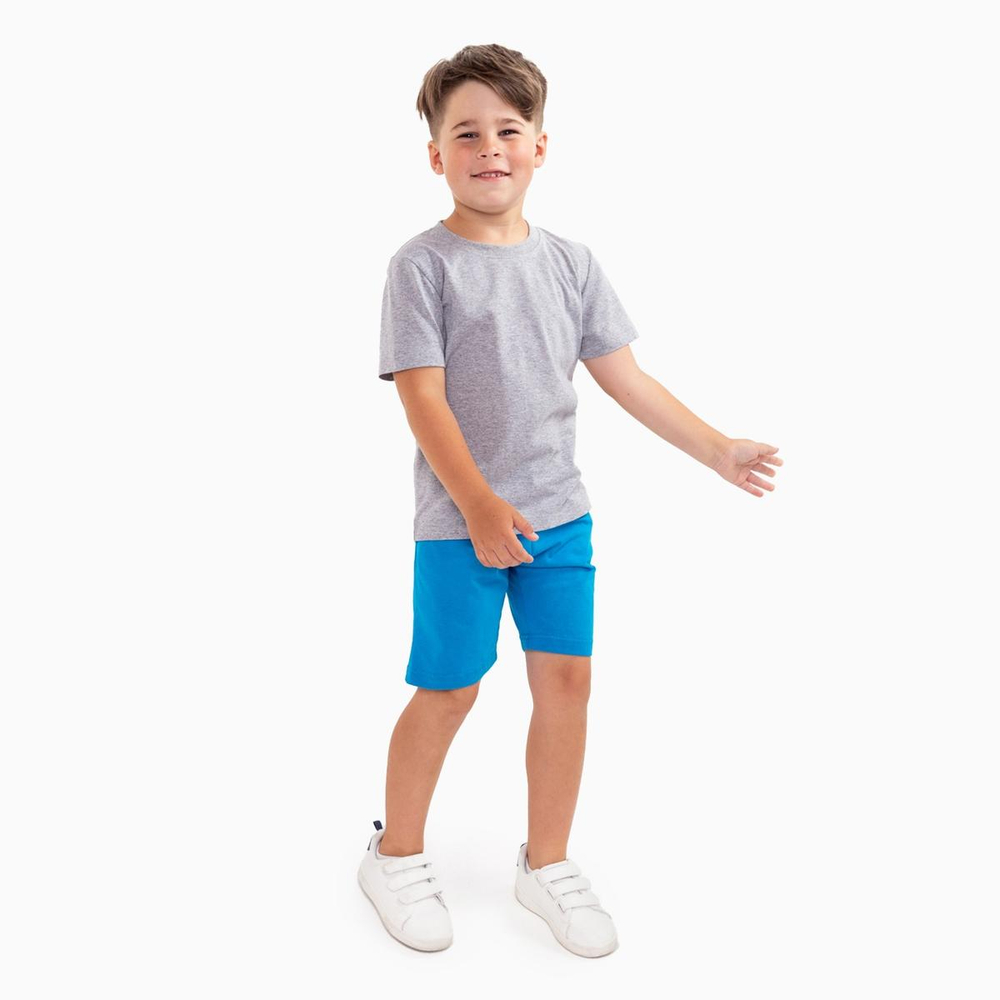 Шорты для мальчиков А.Ш-0318км р.104см. голубой 9228926