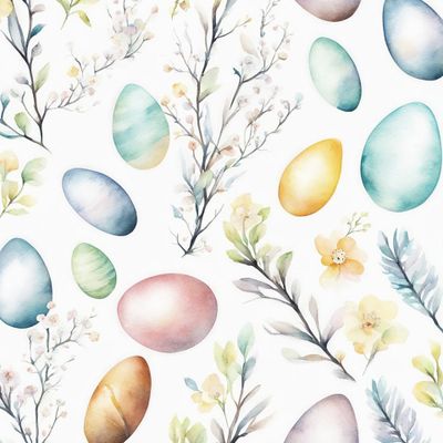 Пастельный паттерн