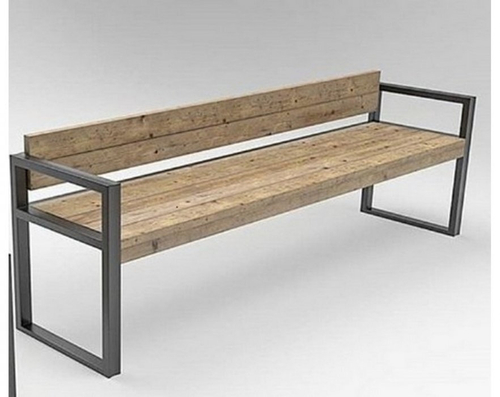 Скамейка «Римини» со спинкой