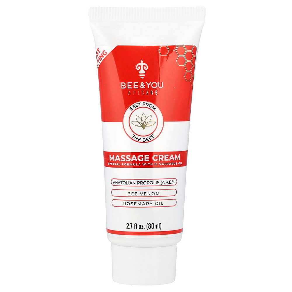 Bee & You, массажный крем, 80 мл (2,7 жидк. унции)