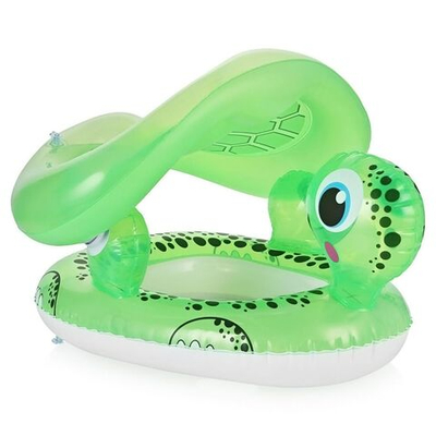 Круг надувной 74х66 см, Bestway, Черепаха, 34094, с сиденьем и тентом