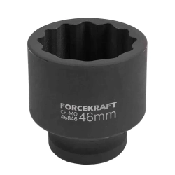 Головка ударная 3/4'', 46мм (12гр.) FORCEKRAFT FK-46846