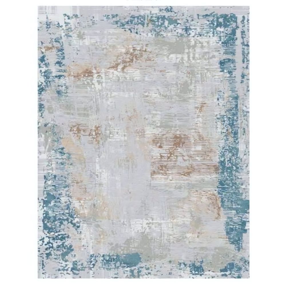 Коврик комнатный с бахромой на резиновой подложке ZALEL 80*150 BM-040