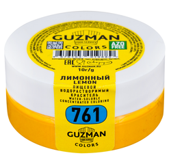 Краситель сухой водорастворимый Лимонный (761), GUZMAN, 10 г