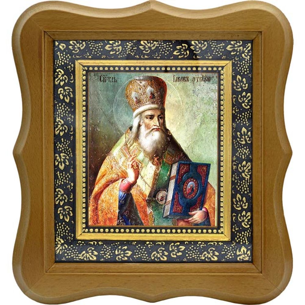 Купить икону Иаков Ростовский Святитель. Икона на холсте.