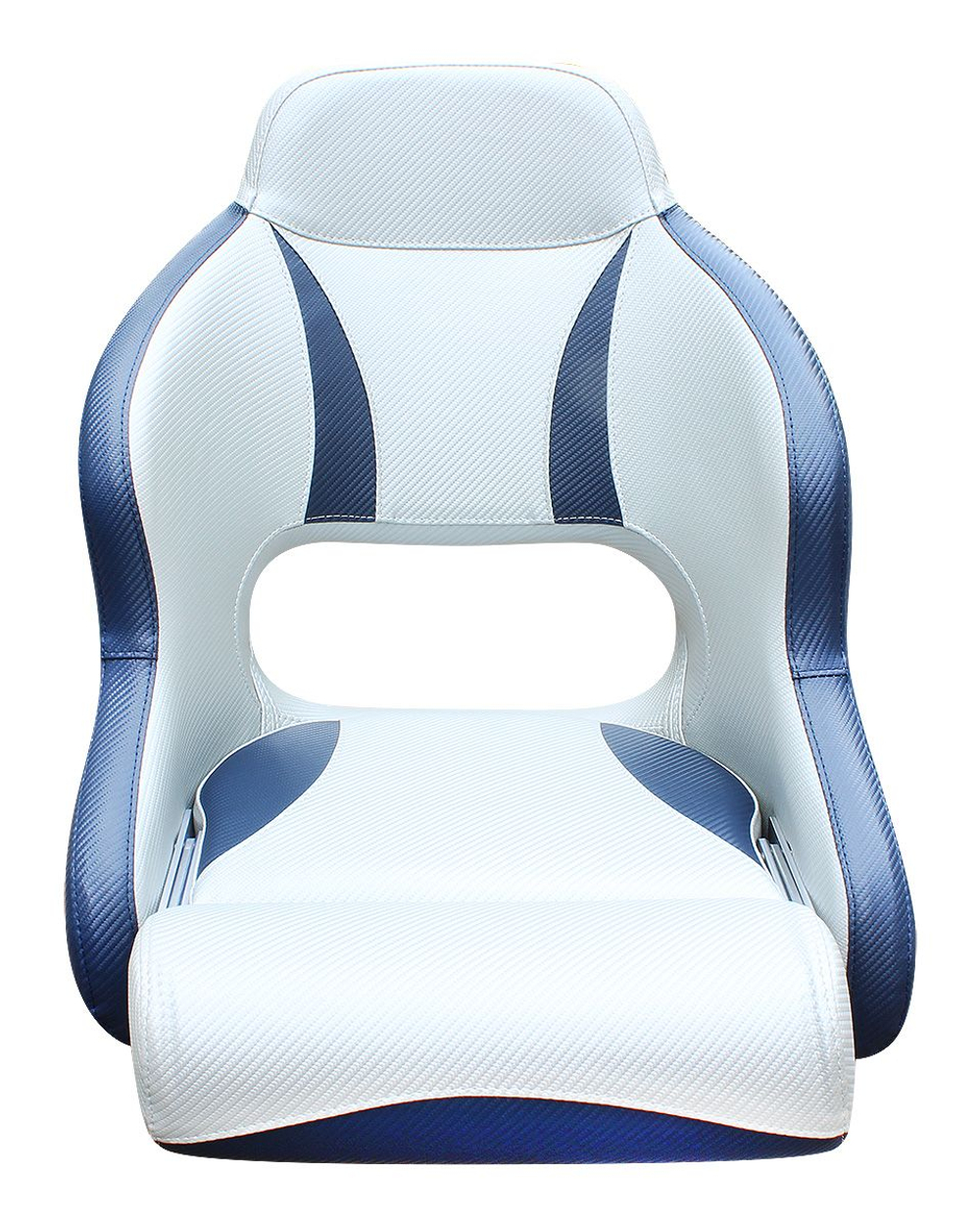 Кресло с болстером Skipper carbone, светло-серый с темно-синим (10265541)