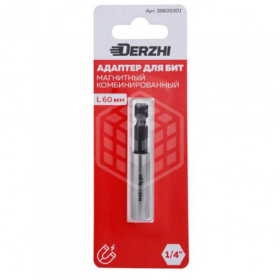 Адаптер для бит магнитный 60мм Derzhi