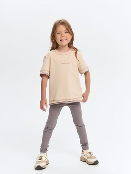 Футболка "Внимание: Обнимание" с контрастной отделкой