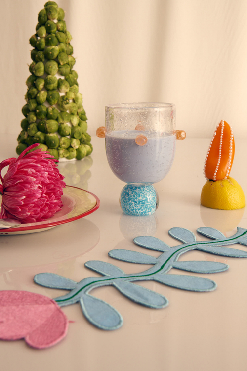 Набор стаканов Dotty Blue & Pink