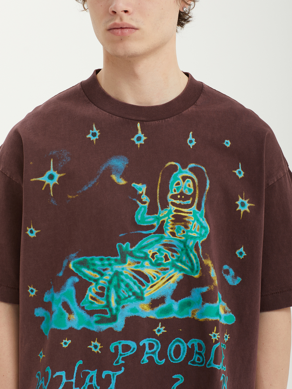 Мужская Футболка What Problem?