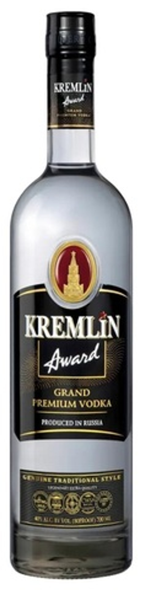 Водка «КРЕМЛИН ЭВОРД» креп 40%, емк 0,5л