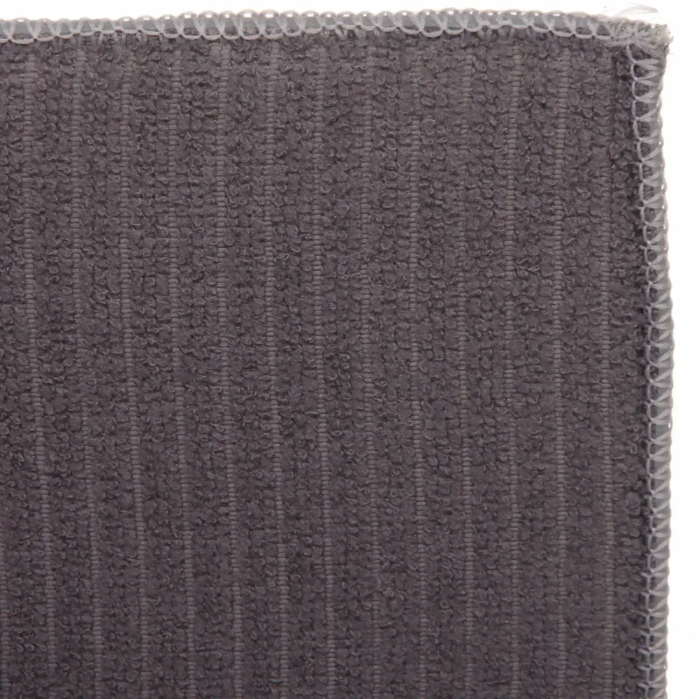 Коврик для сушки посуды 38*50см «Ромашки» серый