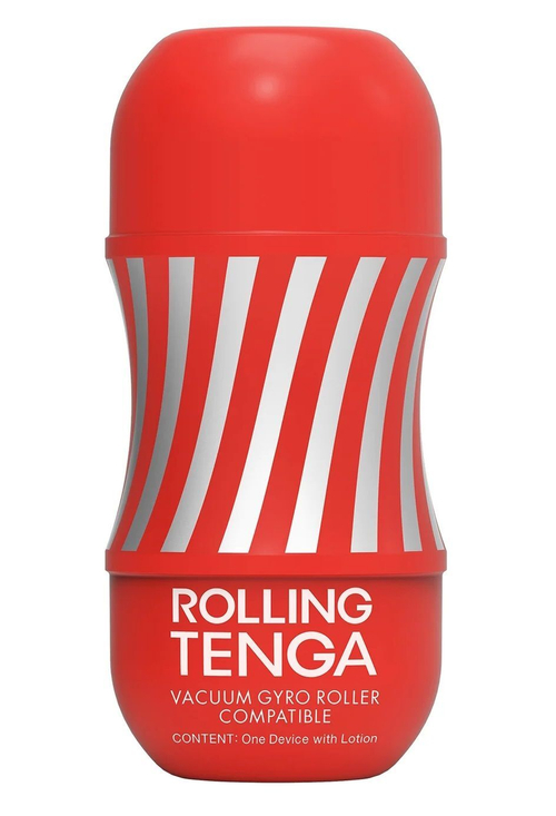 Мастурбатор Tenga Rolling Cup Strong, совместим с Gyro Roller, 15.5 см