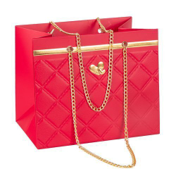 Пакет-сумка с цепочкой 18*12*15