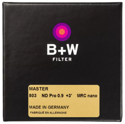 B+W MASTER 803 ND MRC nano 67mm. Светофильтр нейтрально-серый плотности 0.9