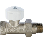 Клапан термостатический прямой STOUT - 1/2" x 1/2" (ВР/НГ, PN10, Tmax 100°C)
