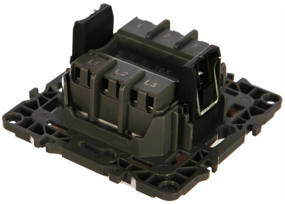 Выключатель 3-кл. СП Эра12 12-1107-01 10А IP20 250В 10AX механизм бел. Эра Б0014669