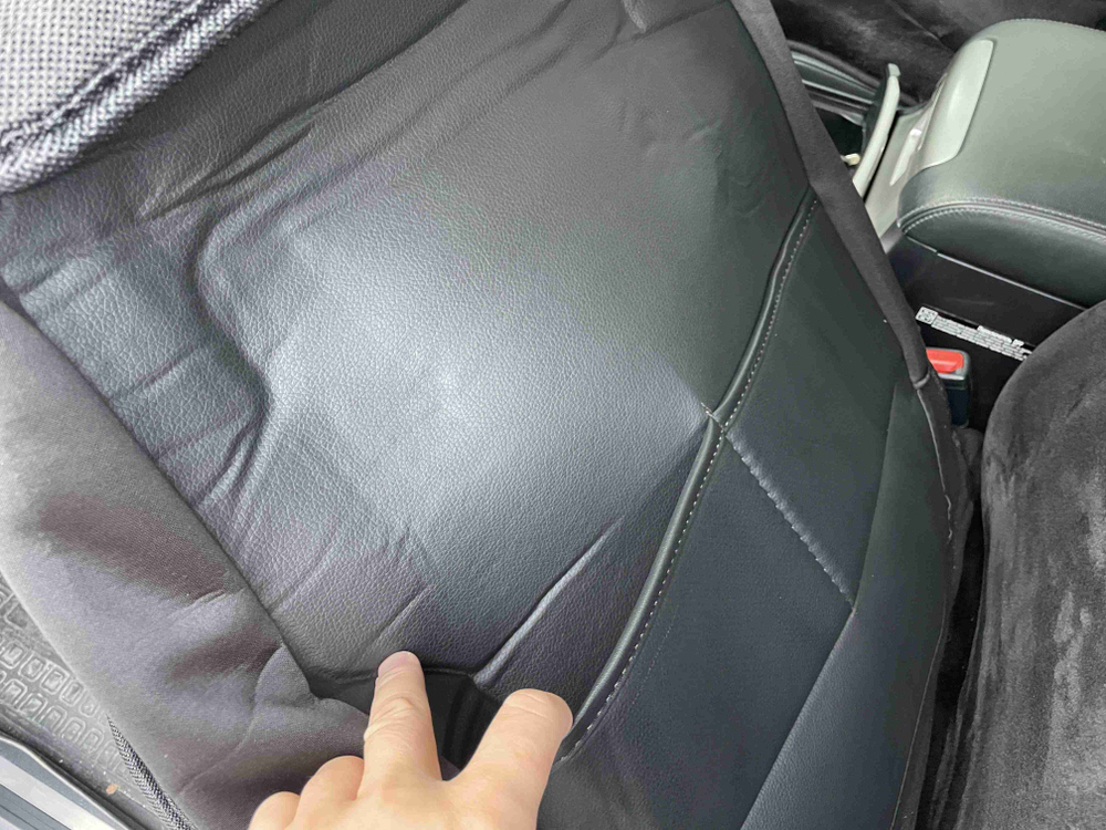 Комфорт (Черный) / Чехол для переднего сиденья с подголовником, универсальный, без комплекта, серия: а-комфорт, (за 1 шт.) =