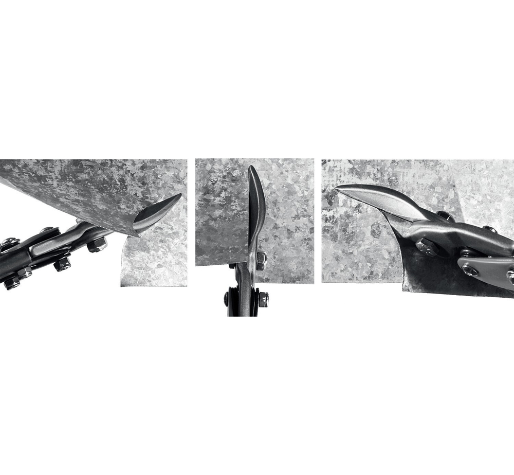 STAYER Hercules, 250 мм, прямые ножницы по металлу, Professional (2320)
