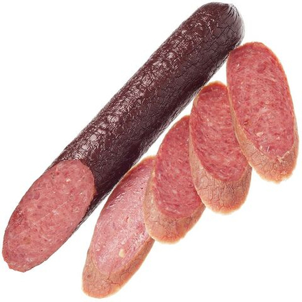 Колбаса варено-копченая из конины, 220 гр, Каусар