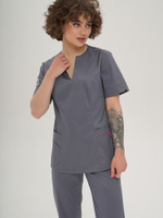 Костюм медицинский женский | Бл-331/2а +Б-128 клеон экстра