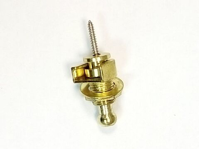 Крепёж ремня гитары стреплок замковый золотистый