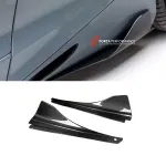 Карбоновые боковые аэродинамические лопасти для боковых юбок для McLaren 720S 2017-2023 МакЛарен тюнинг
