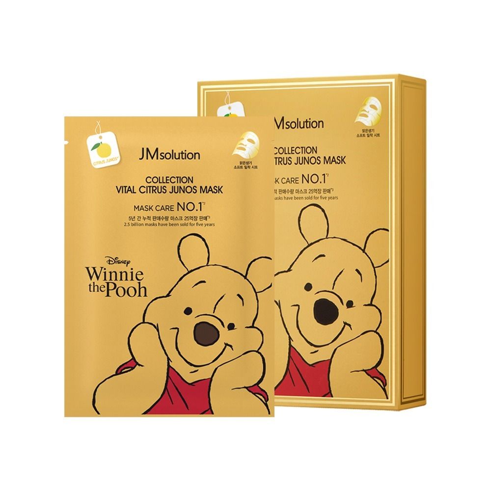JMsolution Disney collection vital citrus junos mask маска тканевая для лица с Юдзу
