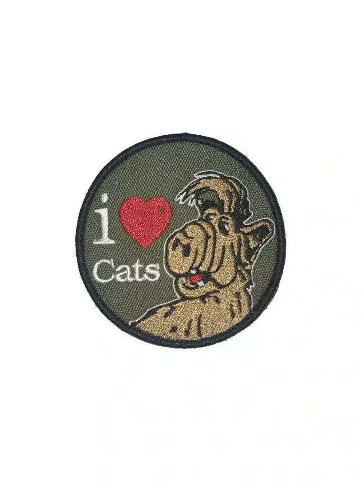 Патч Альф. Я люблю кошек