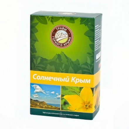 Солнечный Крым коробка, 100 гр., ТМ ТРАВЫ ГОРНОГО КРЫМА