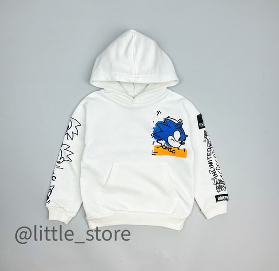 Толстовка из футера (тонкого) "Соник"