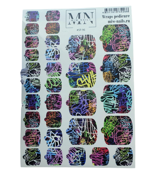 Пленка для педикюра SF-96 MIW NAILS