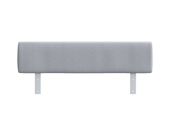 Защитный бортик для дивана-кровати KIDI Soft антивандальная ткань (серый)