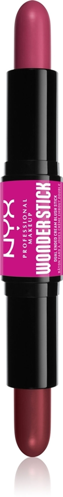 NYX Professional Makeup Wonder Stick Cream Blush - Двусторонний контурный стик, 2× 4 g