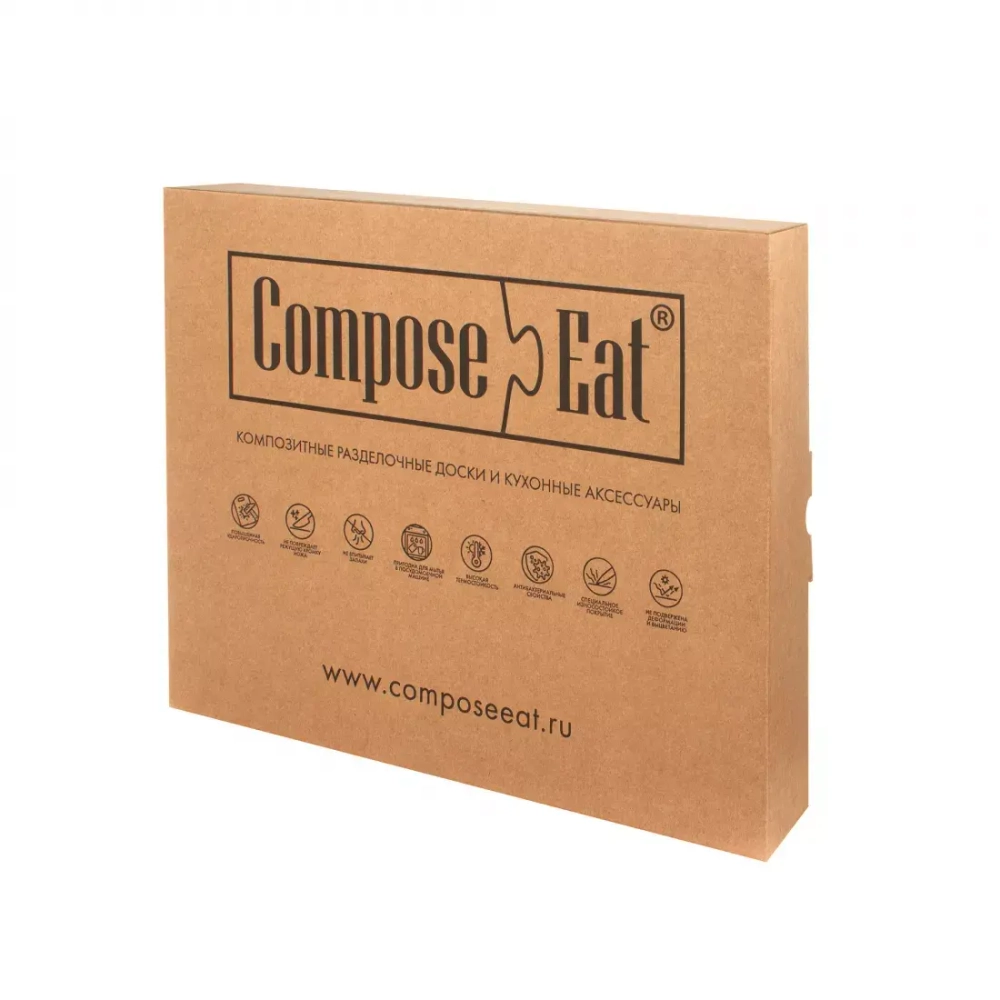 Набор подставок для горячего 3шт ComposeEat ProFashion дуб мореный